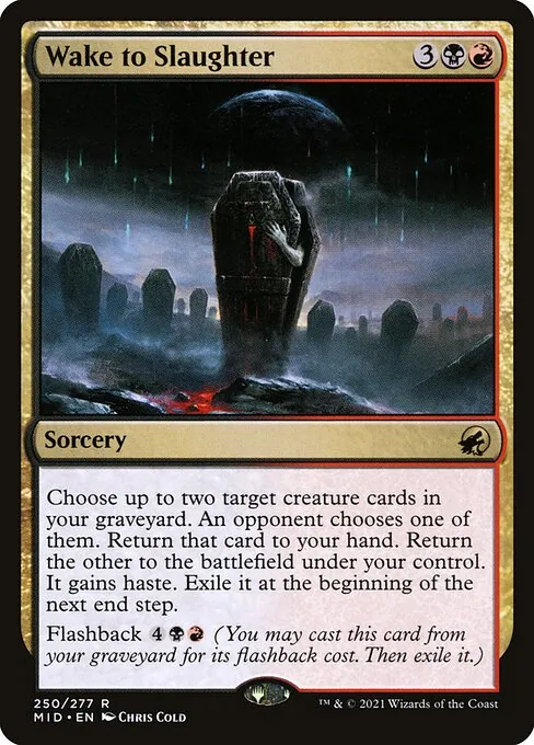 Wake to Slaughter 250/277