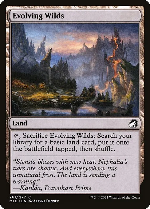 Evolving Wilds 261/277