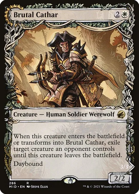 Brutal Cathar // Moonrage Brute 286/277
