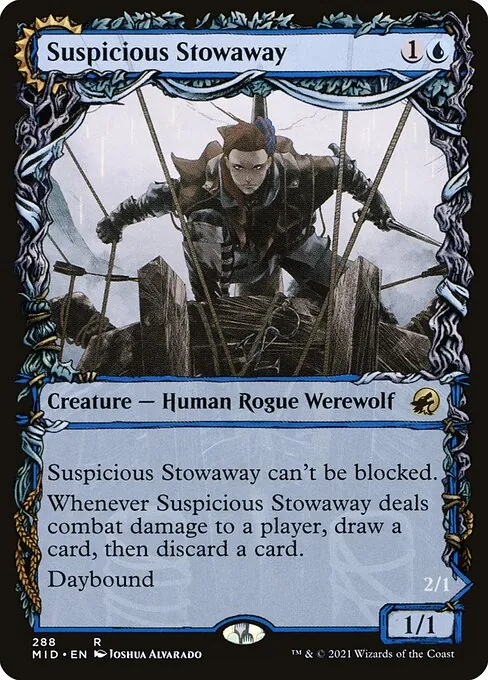 Suspicious Stowaway // Seafaring Werewolf 288/277