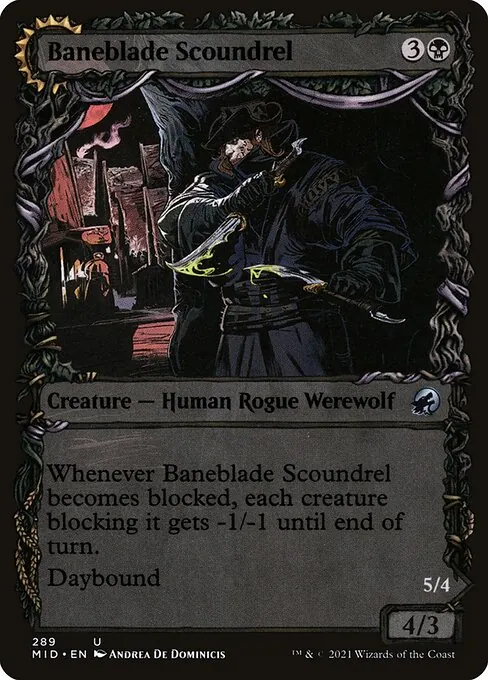 Baneblade Scoundrel // Baneclaw Marauder 289/277