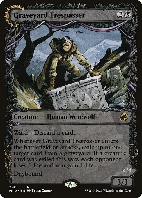 Graveyard Trespasser // Graveyard Glutton 290/277