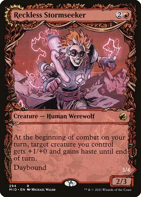 Reckless Stormseeker // Storm-Charged Slasher 294/277