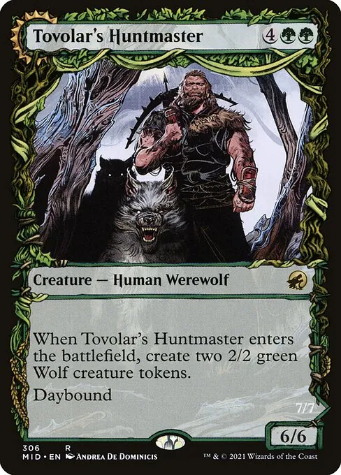 Tovolar's Huntmaster // Tovolar's Packleader 306/277
