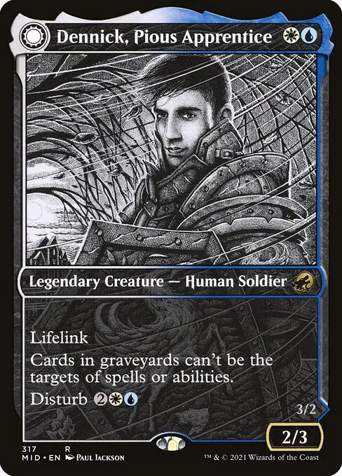 Dennick, Pious Apprentice // Dennick, Pious Apparition 317/277
