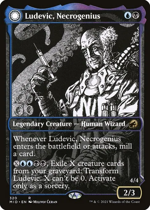 Ludevic, Necrogenius // Olag, Ludevic's Hubris 320/277