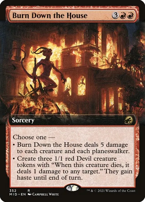 Burn Down the House 352/277