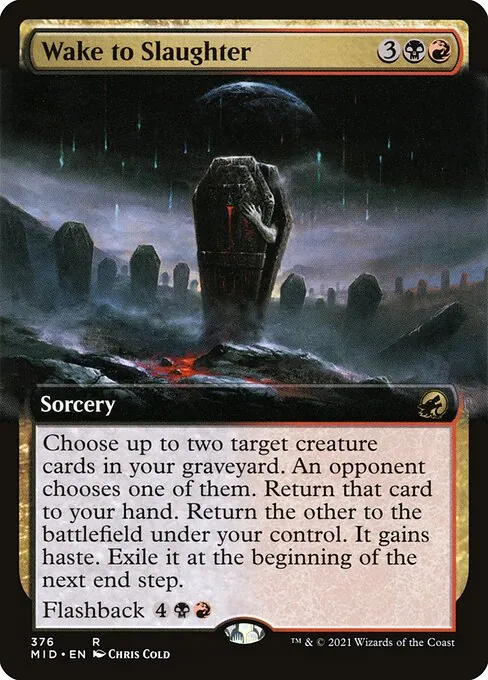 Wake to Slaughter 376/277