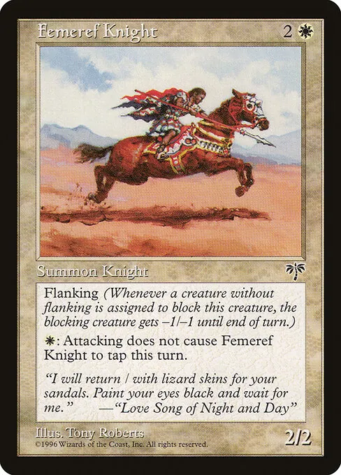 Femeref Knight 018/350