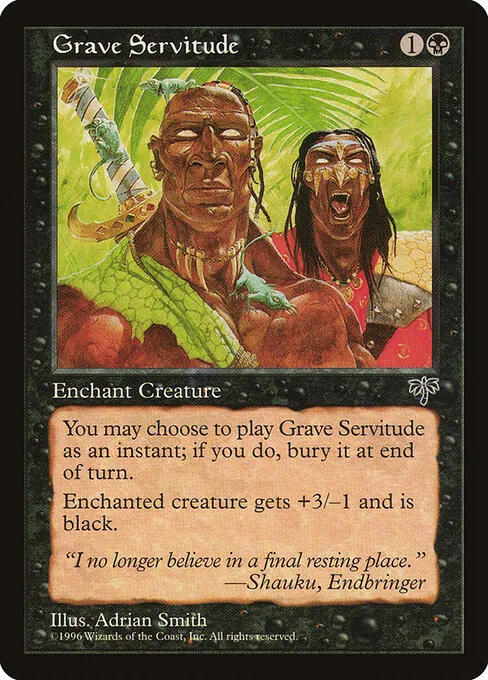 Grave Servitude 126/350