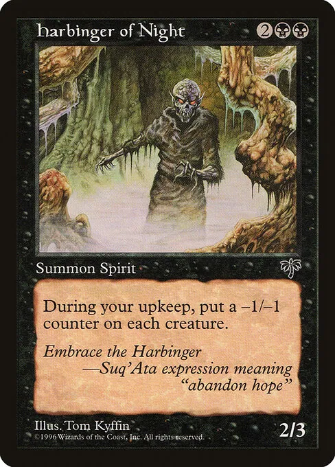 Harbinger of Night 128/350