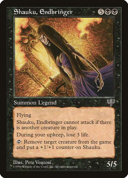 Shauku, Endbringer 142/350