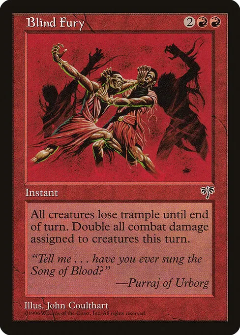 Blind Fury 158/350