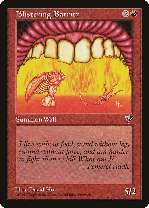 Blistering Barrier 159/350