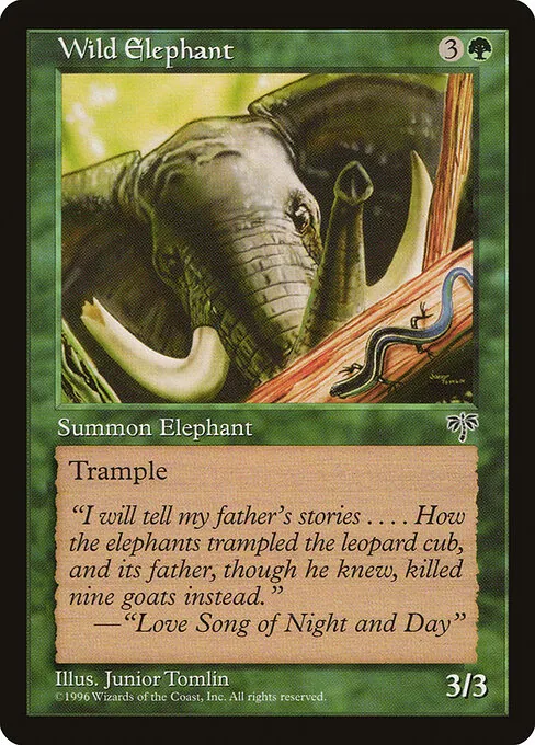 Wild Elephant 254/350