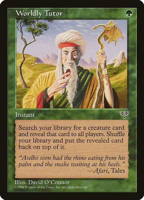 Worldly Tutor 255/350