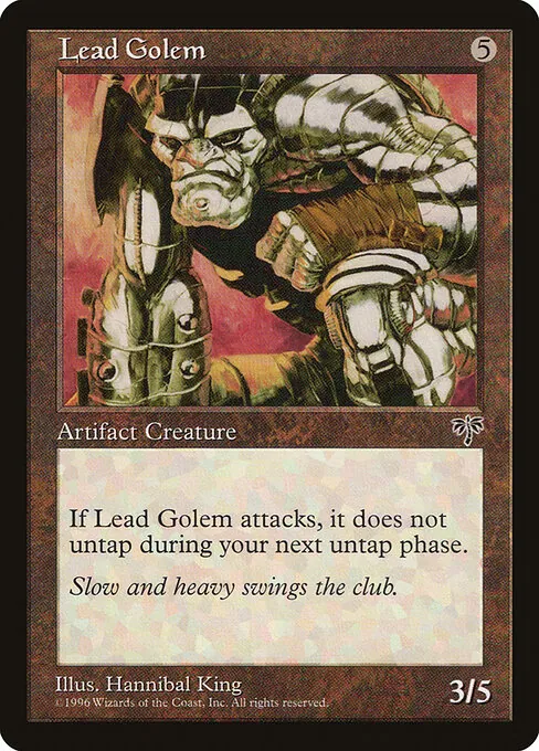 Lead Golem 306/350