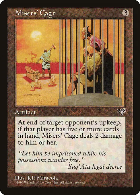 Misers' Cage 311/350