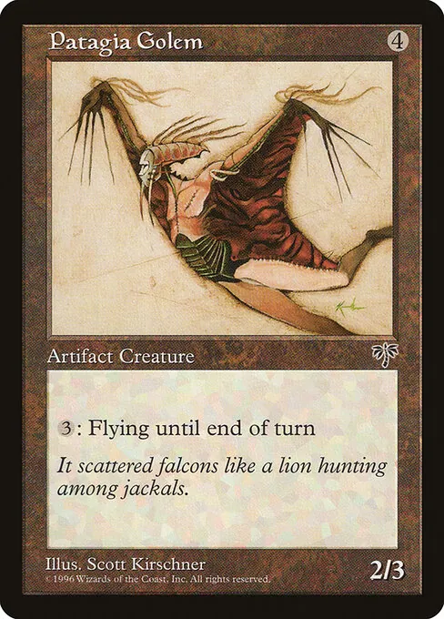 Patagia Golem 313/350