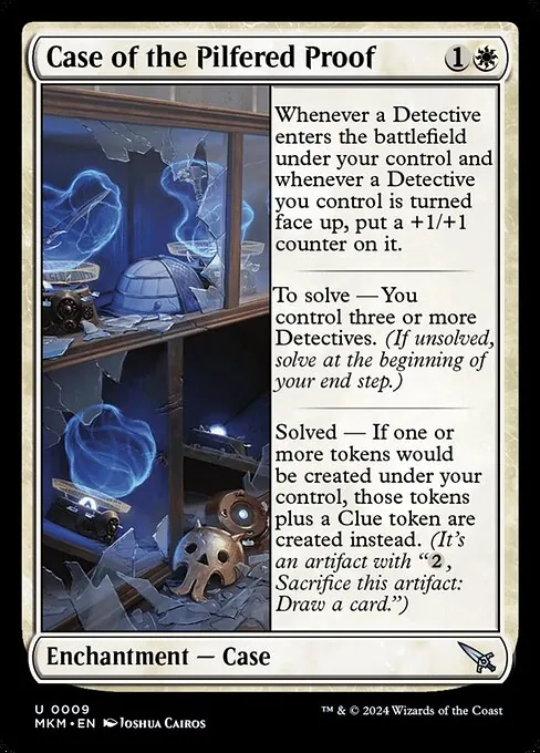Case of the Pilfered Proof 009/286