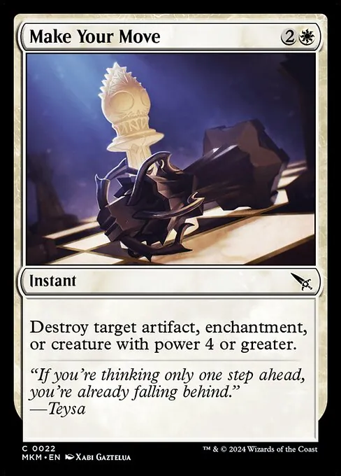 Make Your Move 022/286