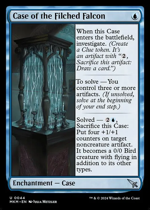 Case of the Filched Falcon 044/286