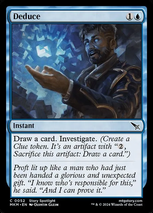 Deduce 052/286