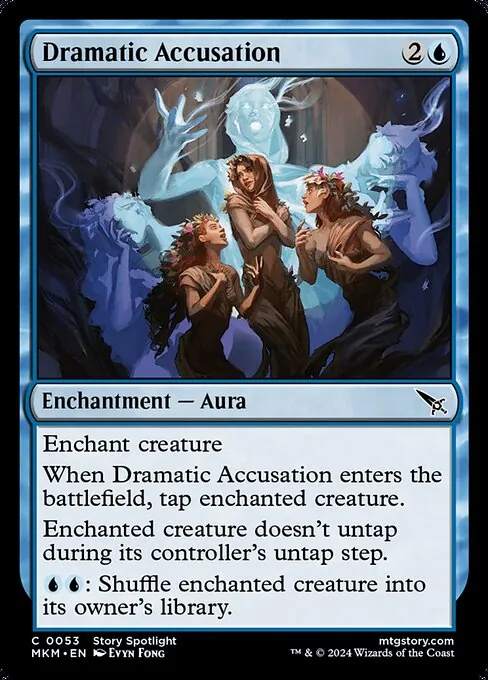 Dramatic Accusation 053/286