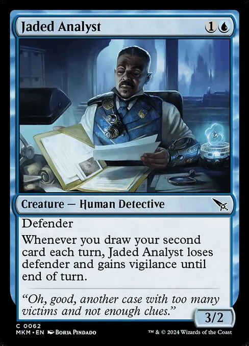 Jaded Analyst 062/286