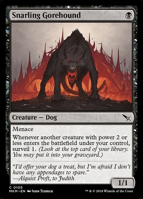 Snarling Gorehound 105/286