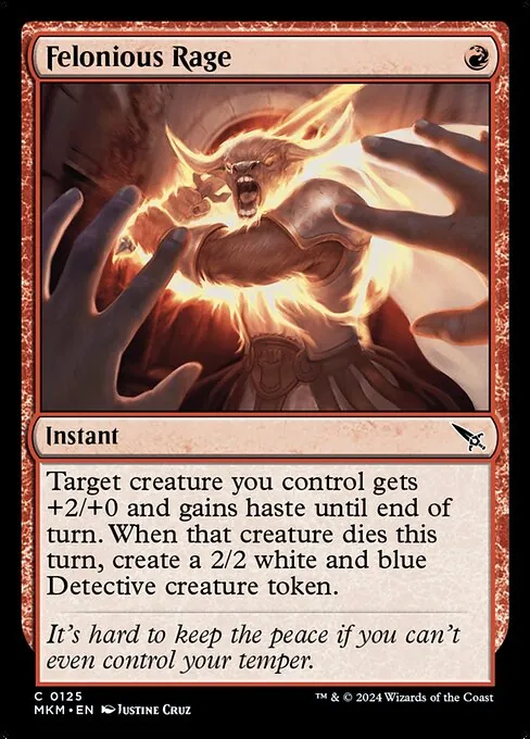 Felonious Rage 125/286