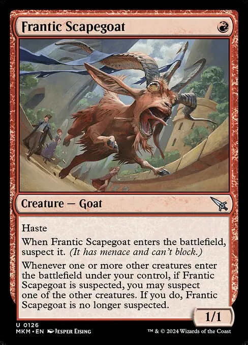 Frantic Scapegoat 126/286
