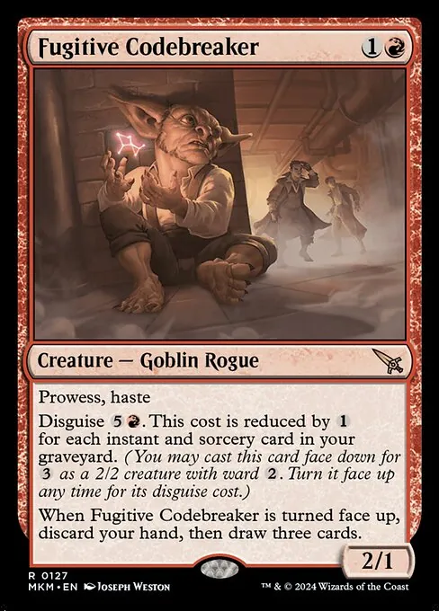 Fugitive Codebreaker 127/286