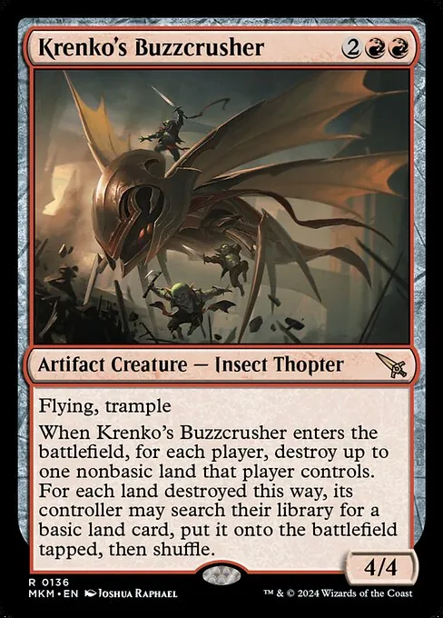 Krenko's Buzzcrusher 136/286