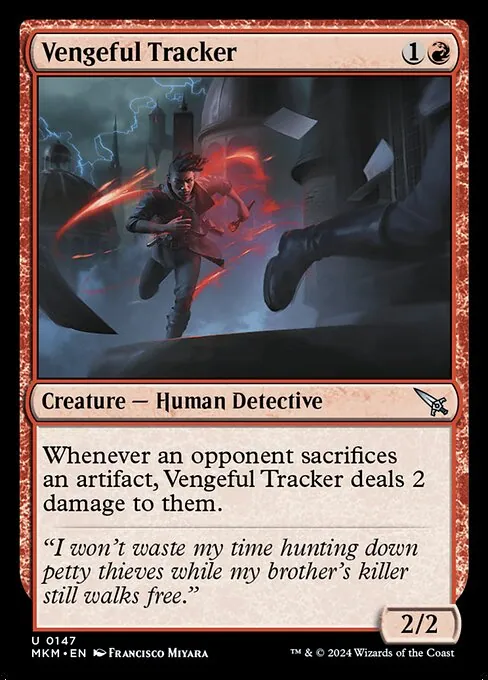 Vengeful Tracker 147/286