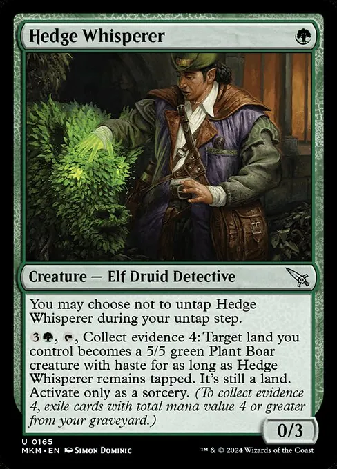 Hedge Whisperer 165/286