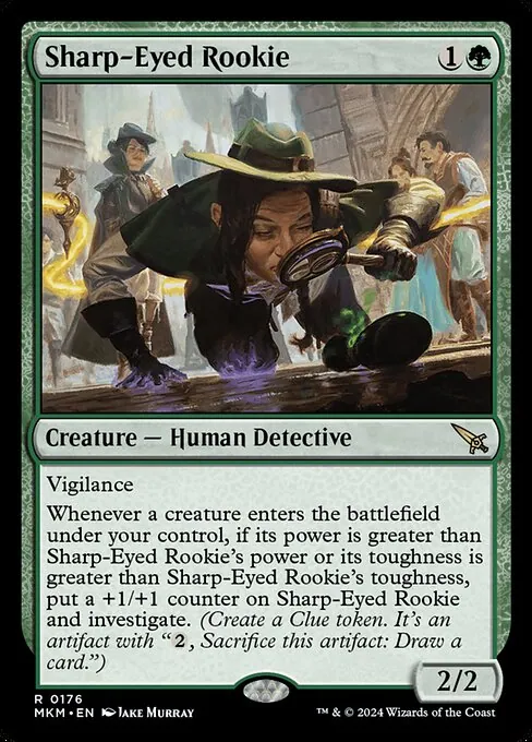 Sharp-Eyed Rookie 176/286