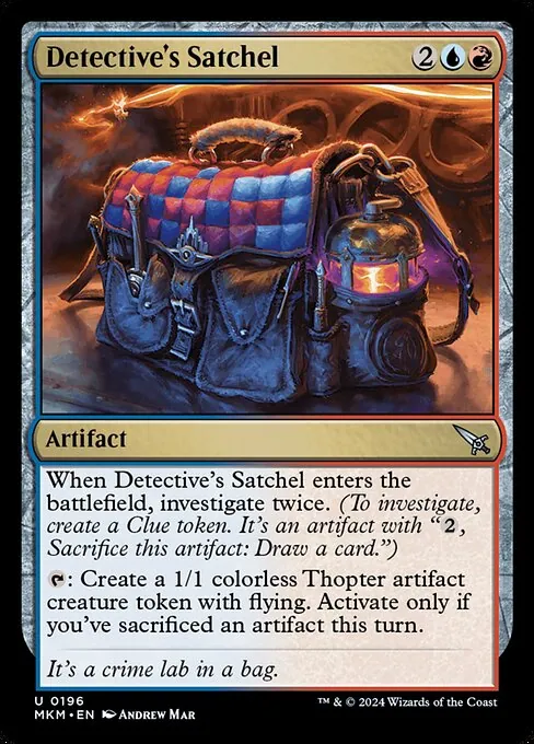 Detective's Satchel 196/286
