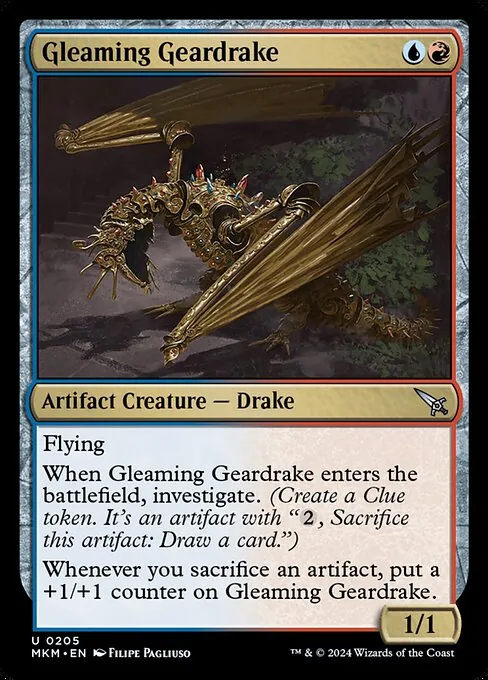 Gleaming Geardrake 205/286
