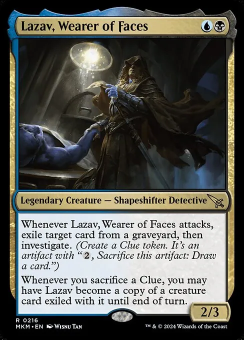 Lazav, Wearer of Faces 216/286