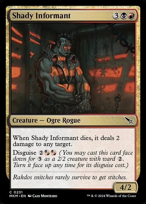 Shady Informant 231/286