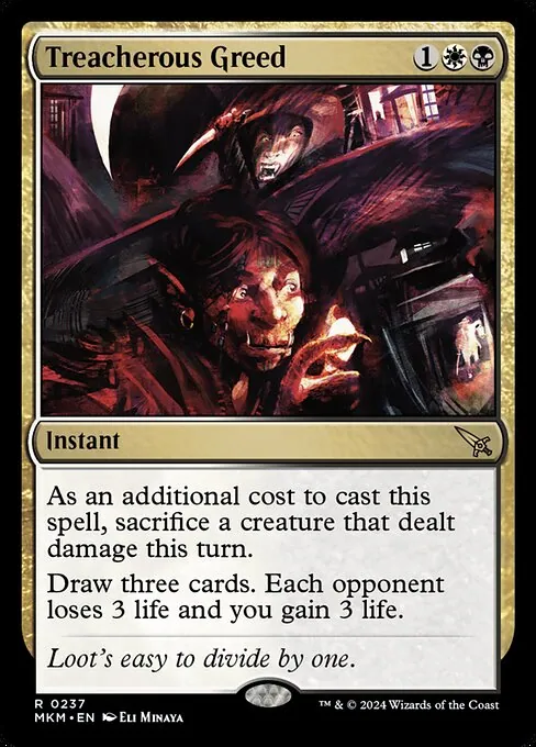 Treacherous Greed 237/286