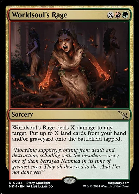 Worldsoul's Rage 244/286