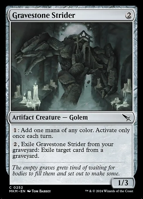 Gravestone Strider 252/286