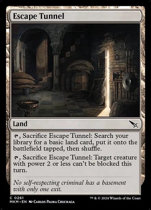 Escape Tunnel 261/286