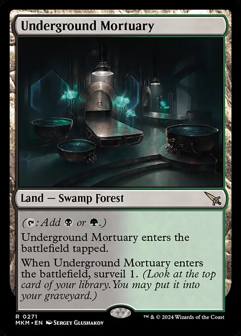 Underground Mortuary 271/286