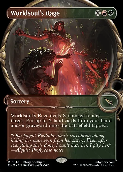 Worldsoul's Rage 316/286