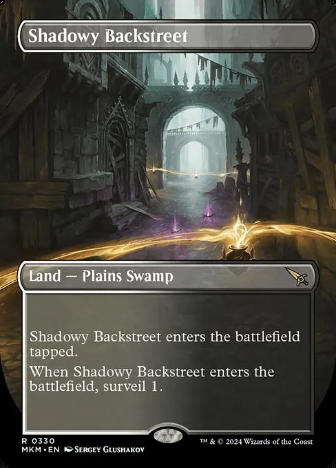 Shadowy Backstreet 330/286