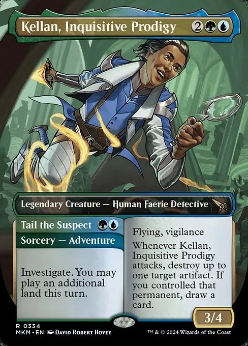 Kellan, Inquisitive Prodigy // Tail the Suspect 334/286