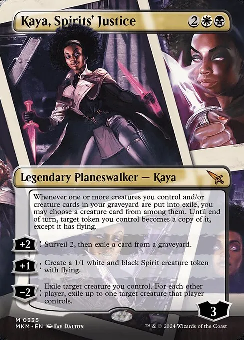 Kaya, Spirits' Justice 335/286